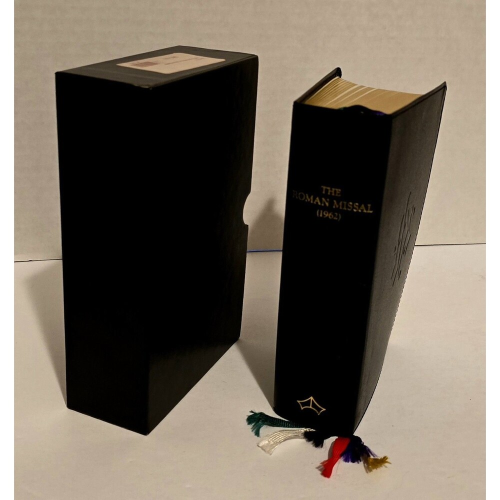 1962 Roman Daily Missal Baronius Press 2021 Leather Boxed Fine Latin Mass